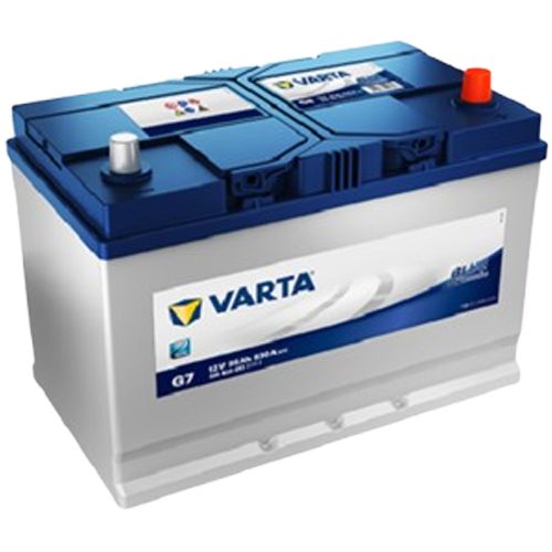 VARTA 95AH G7 R+ ASIA BLUE DYNAMIC